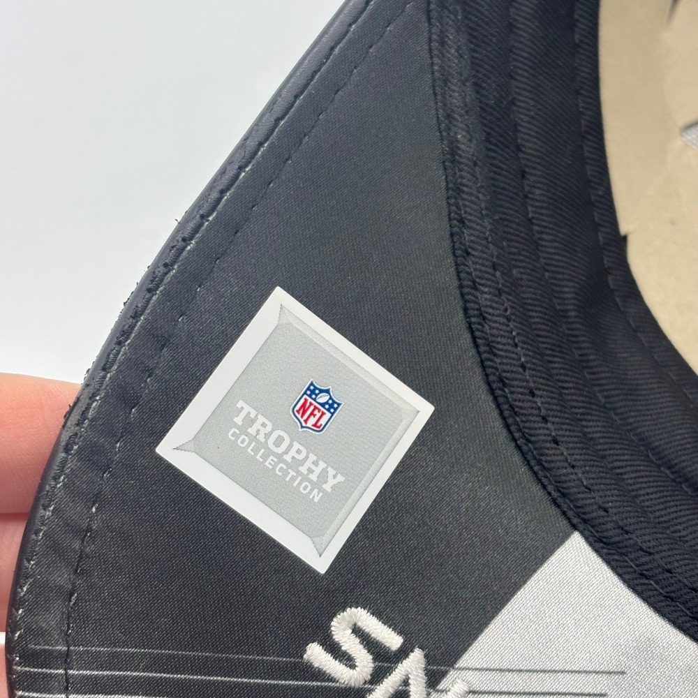 New England Patriots Super Bowl LIII Champions New Era 9FORTY Hat NFL Gray - Picture 9 of 9